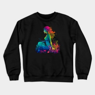 Psychedelic Mermaid #1 Crewneck Sweatshirt